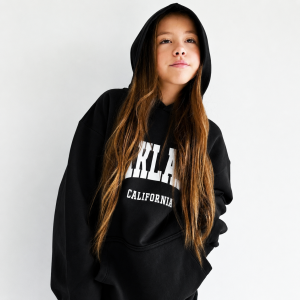 Buzo Oakland maxi negro