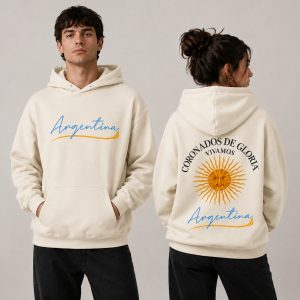 Buzo Argentina natural frisa